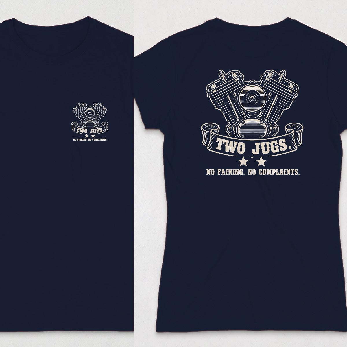 Navy | Front & Back