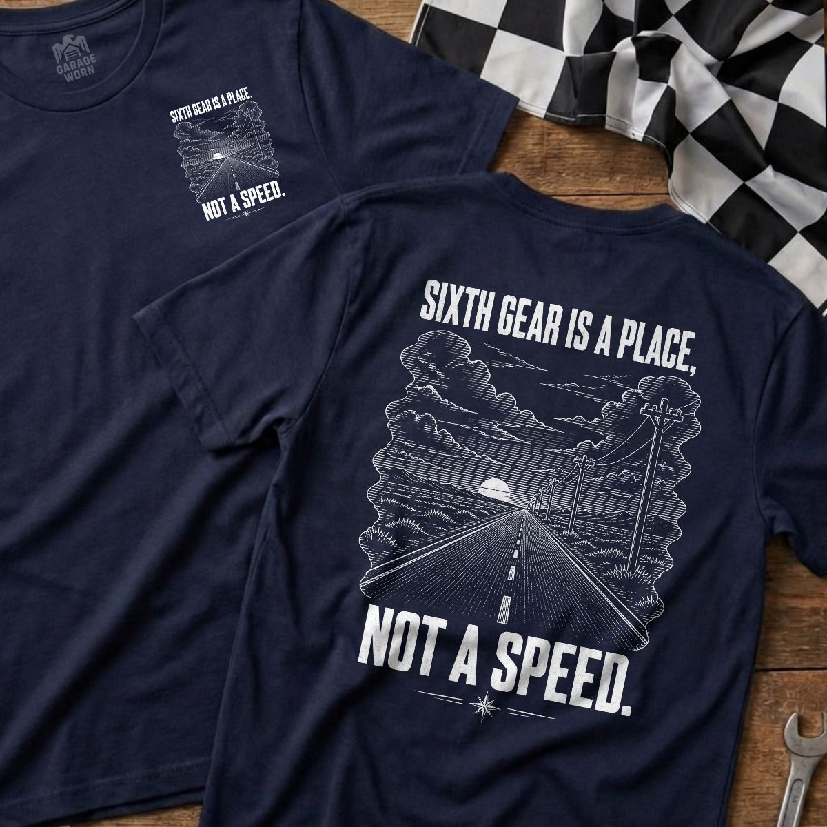 Navy | Front & Back