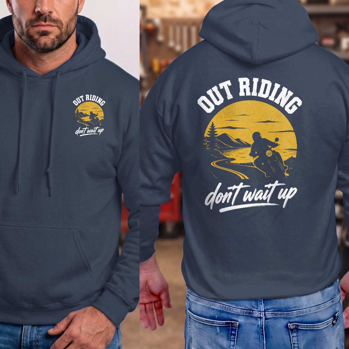 Navy | Front & Back
