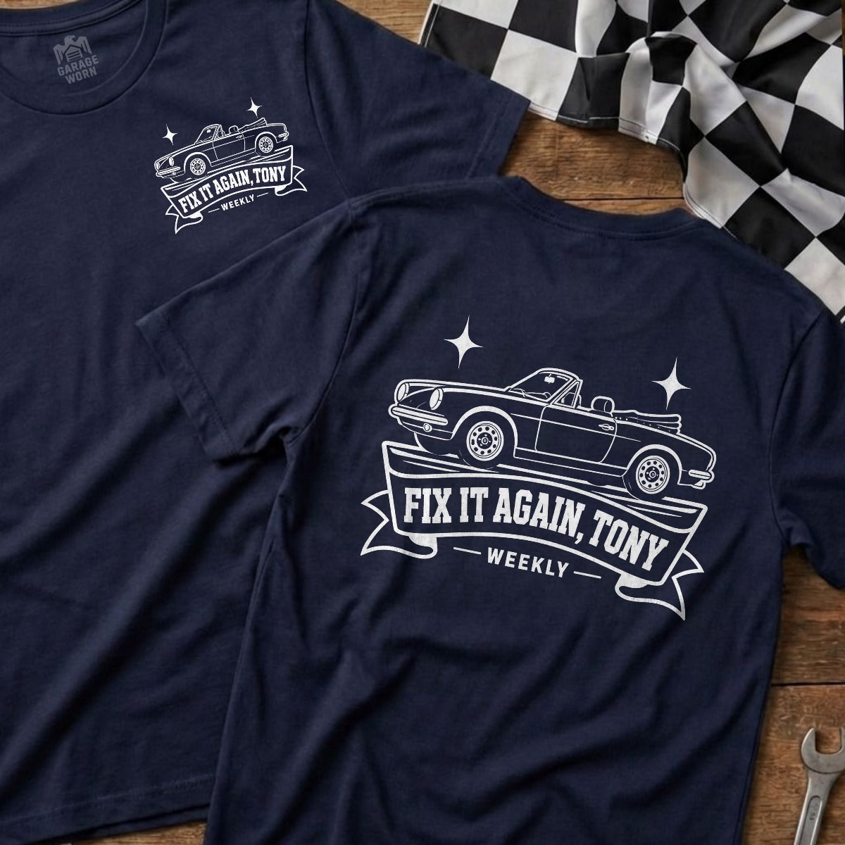 Navy | Front & Back