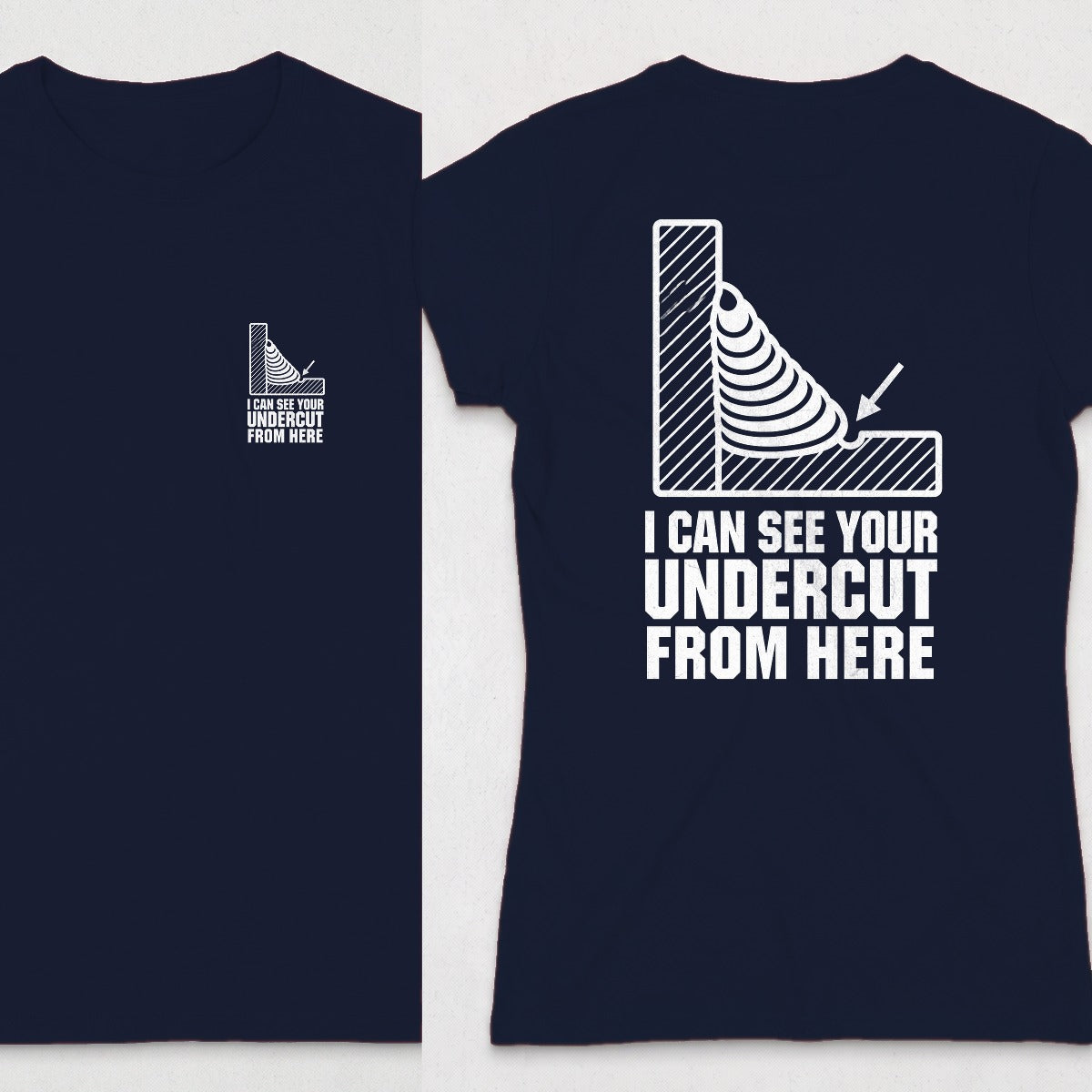 Navy | Front & Back