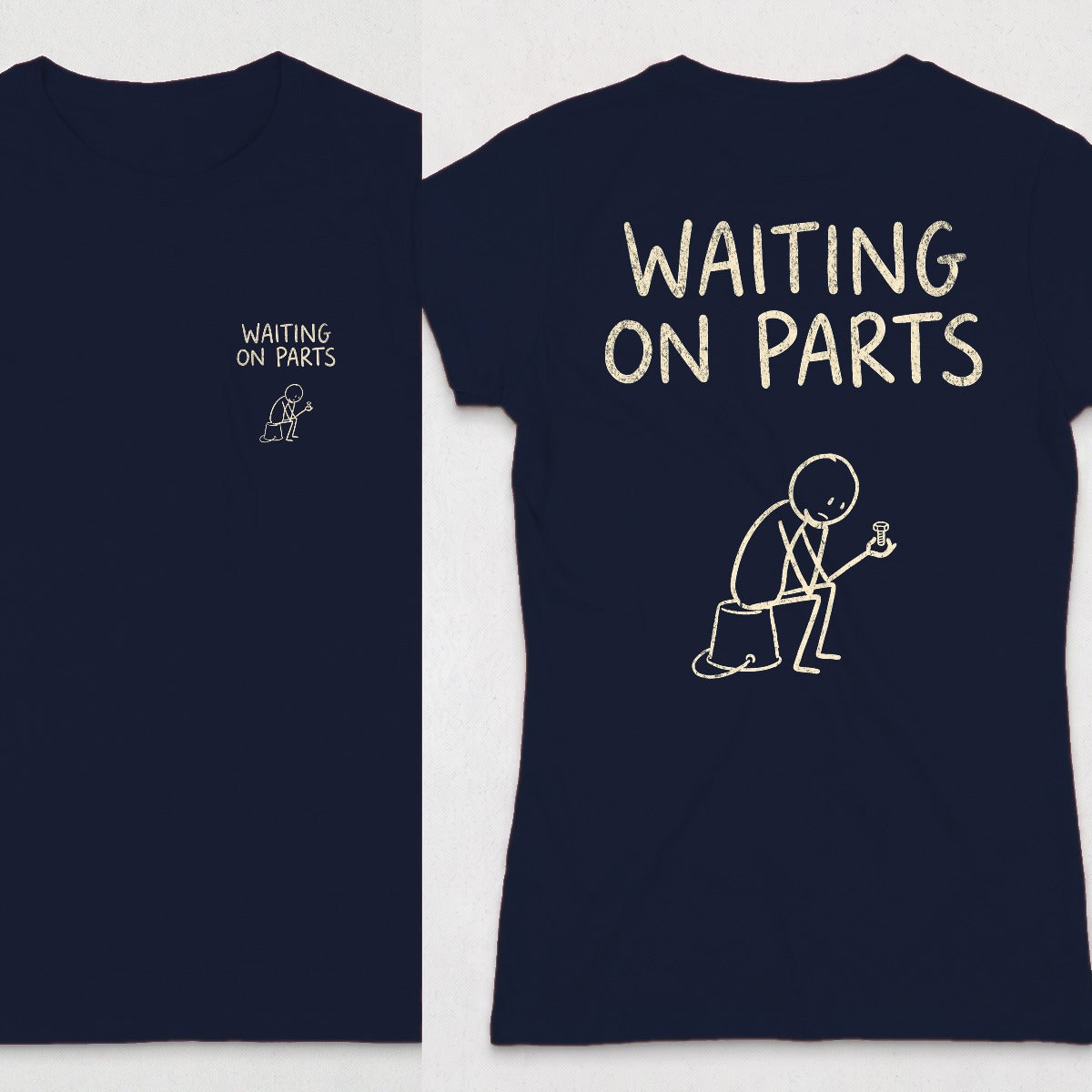 Navy | Front & Back
