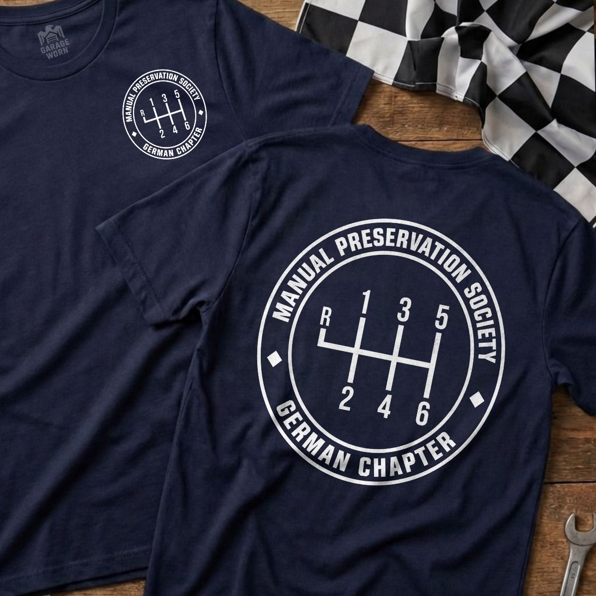 Navy | Front & Back