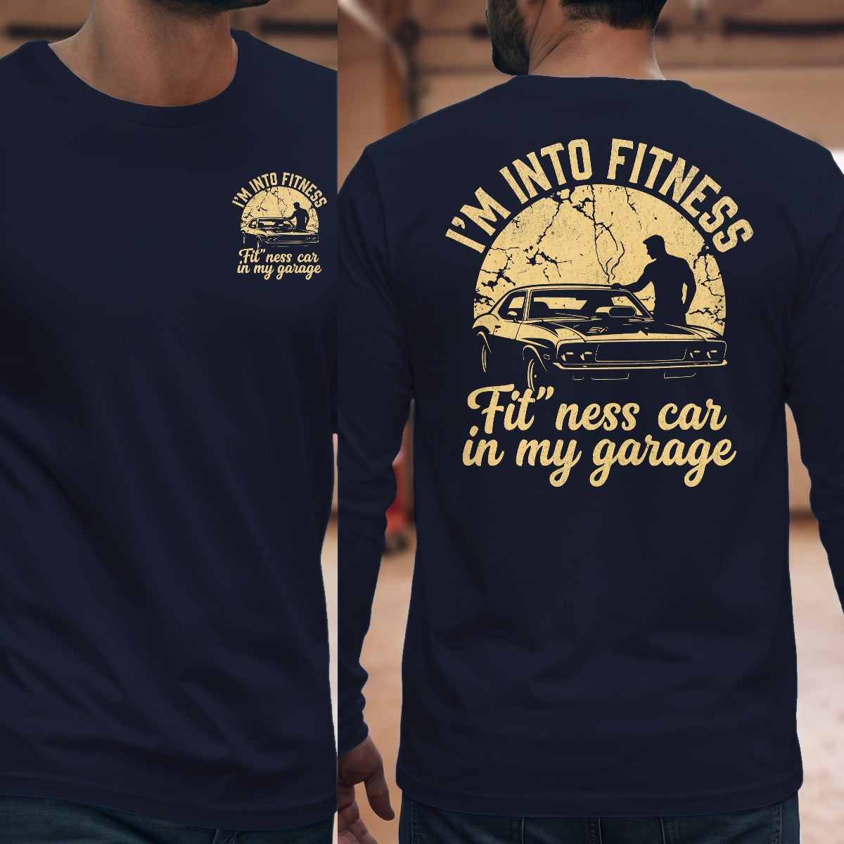 Navy | Front & Back