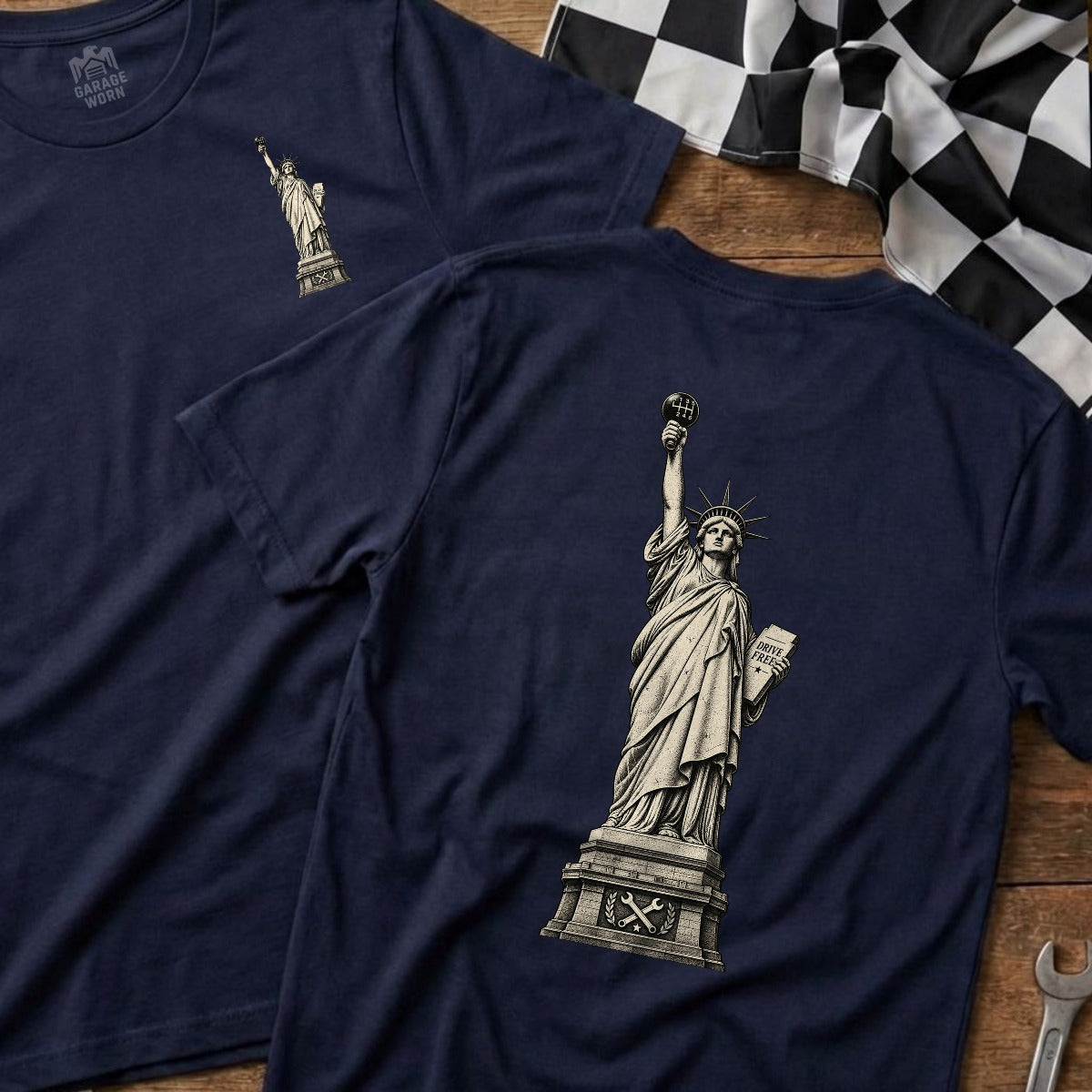 Navy | Front & Back