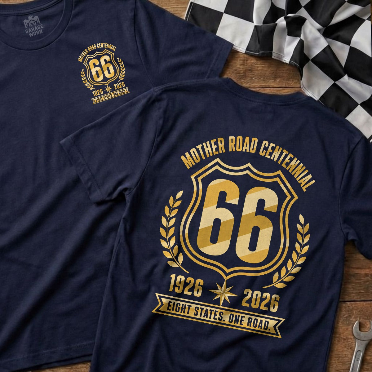 Navy | Front & Back