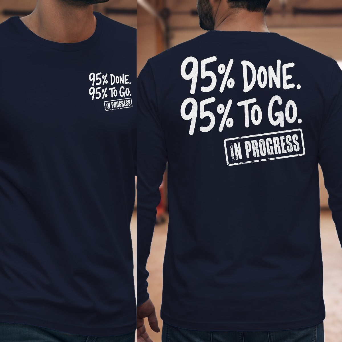 Navy | Front & Back