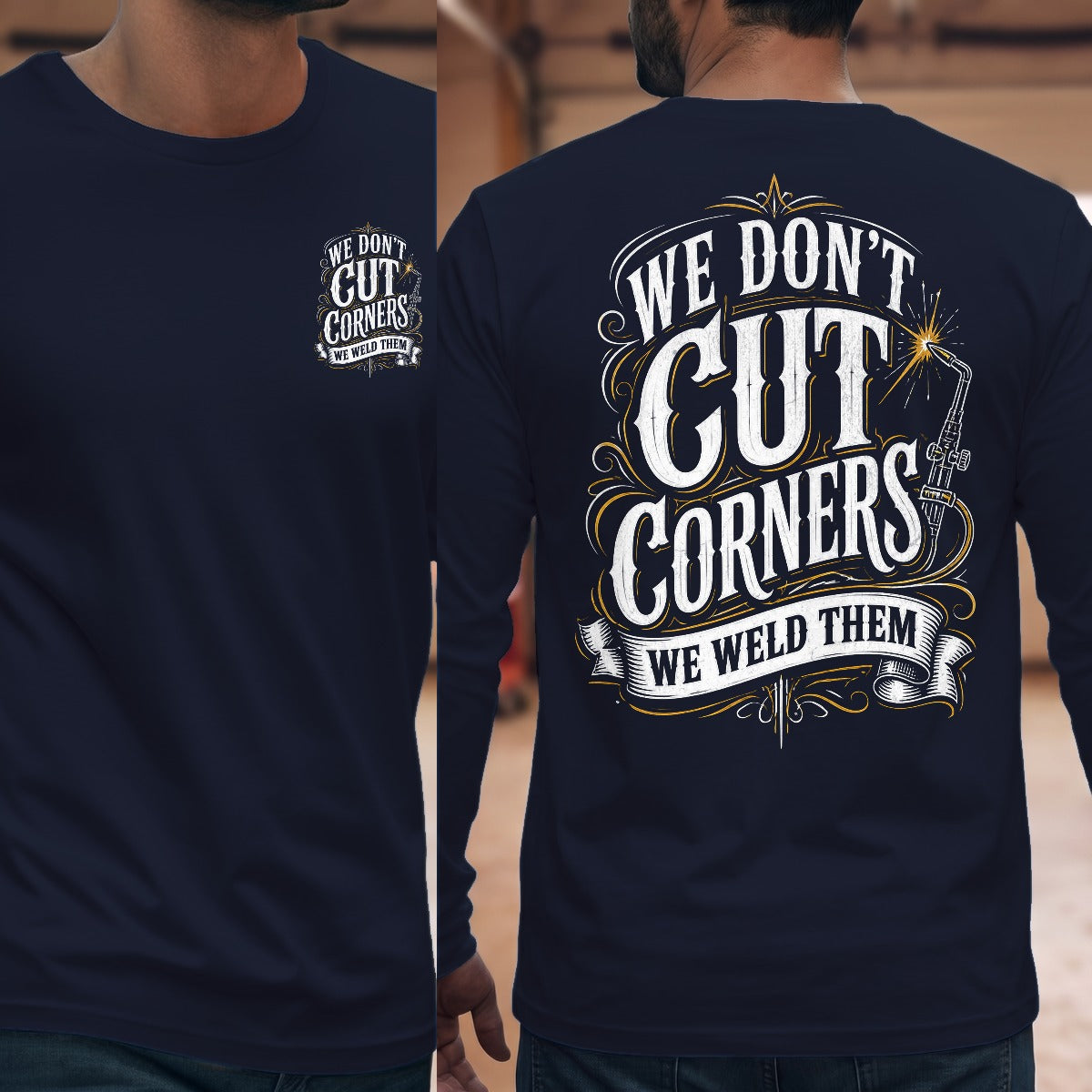 Navy | Front & Back