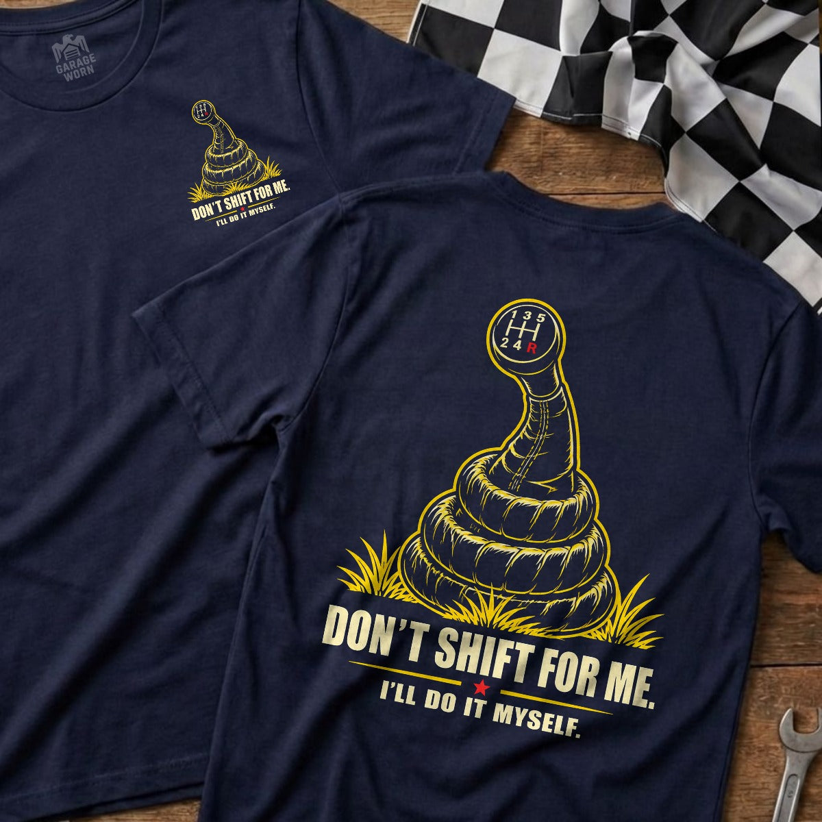 Navy | Front & Back