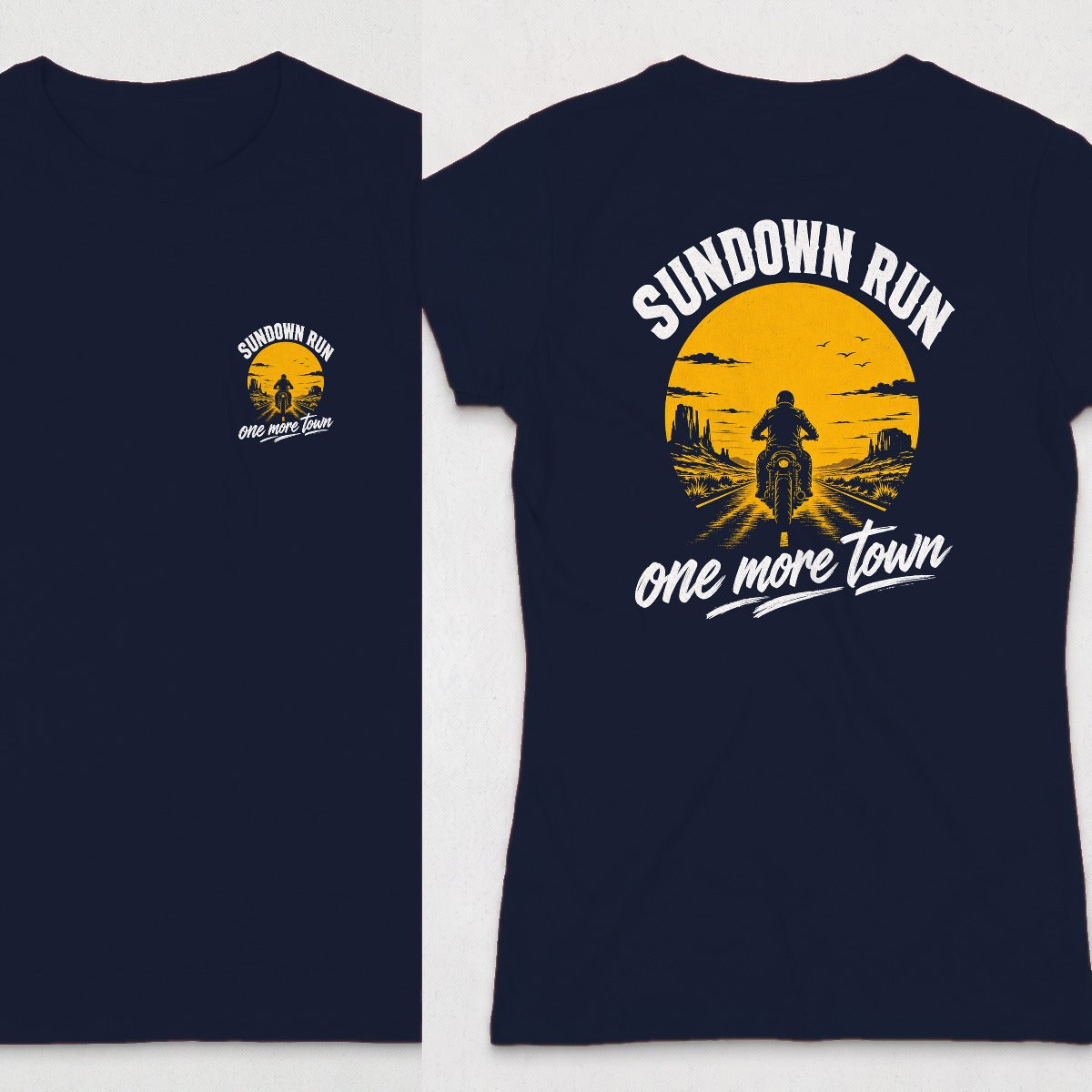 Navy | Front & Back