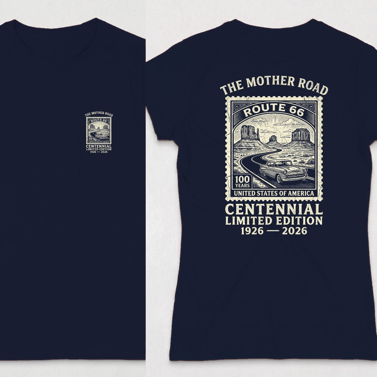 Navy | Front & Back