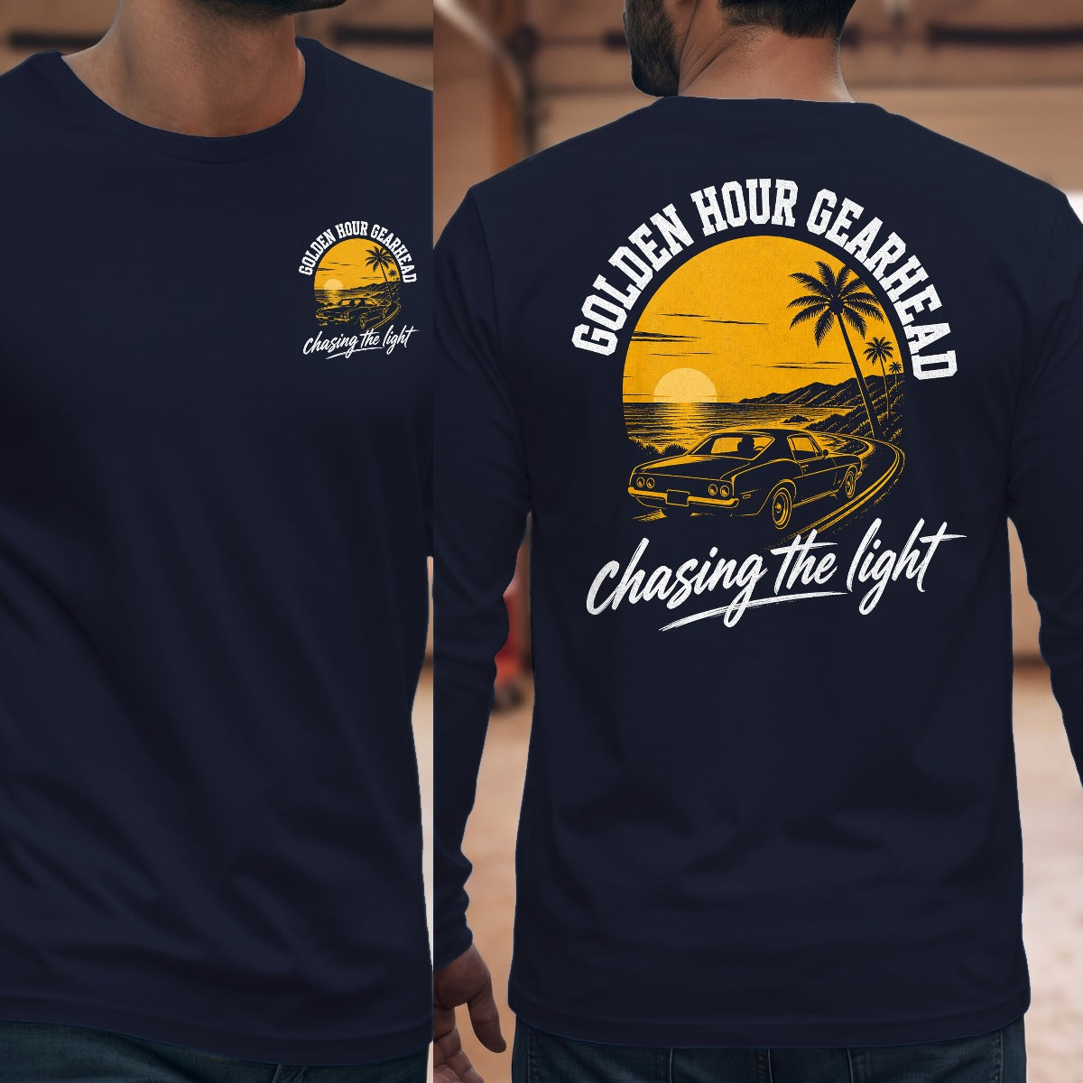 Navy | Front & Back