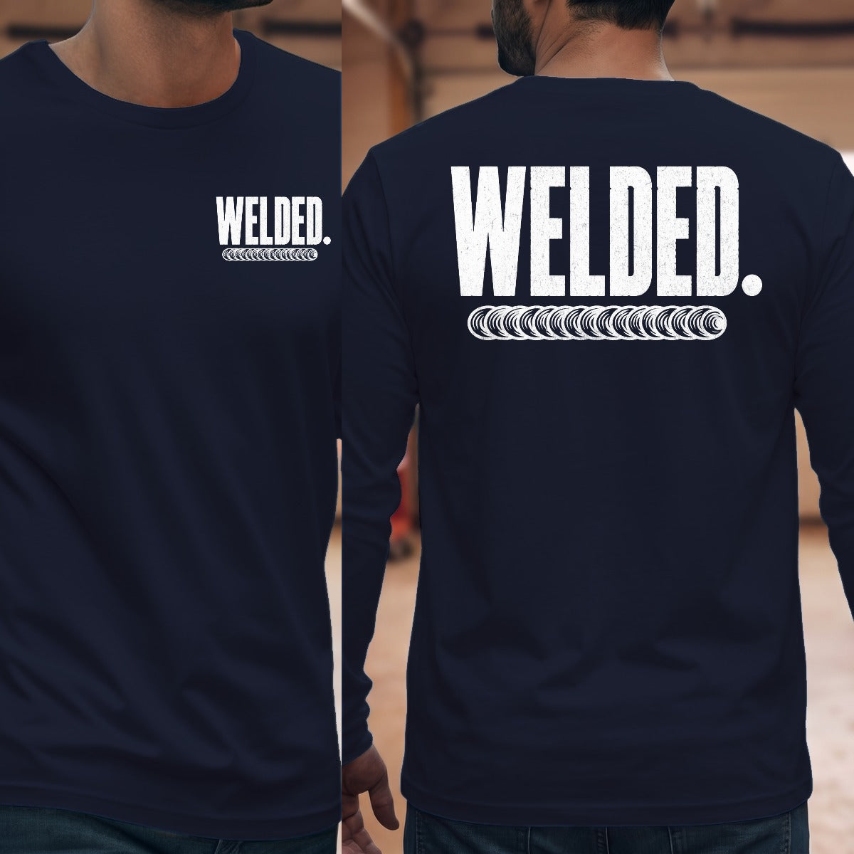 Navy | Front & Back