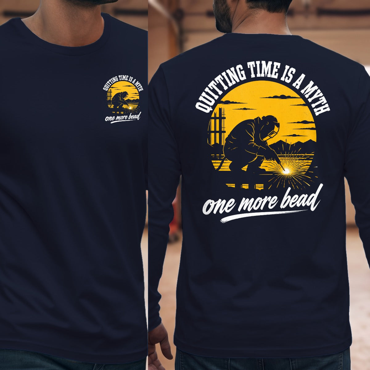 Navy | Front & Back