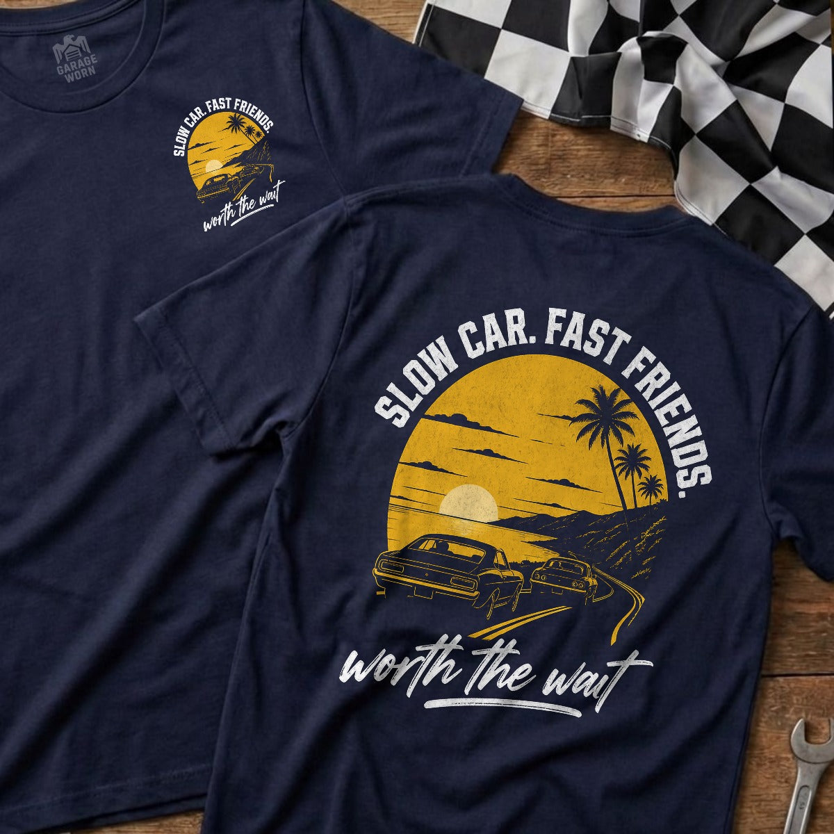 Navy | Front & Back