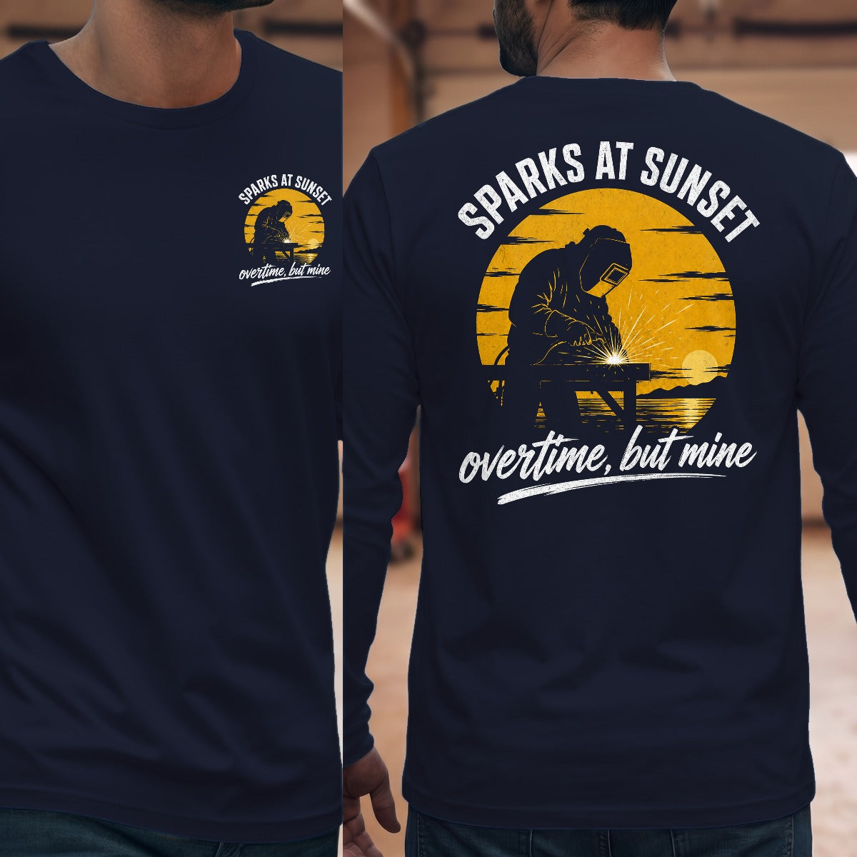 Navy | Front & Back