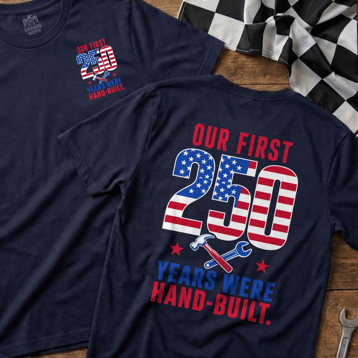 Navy | Front & Back