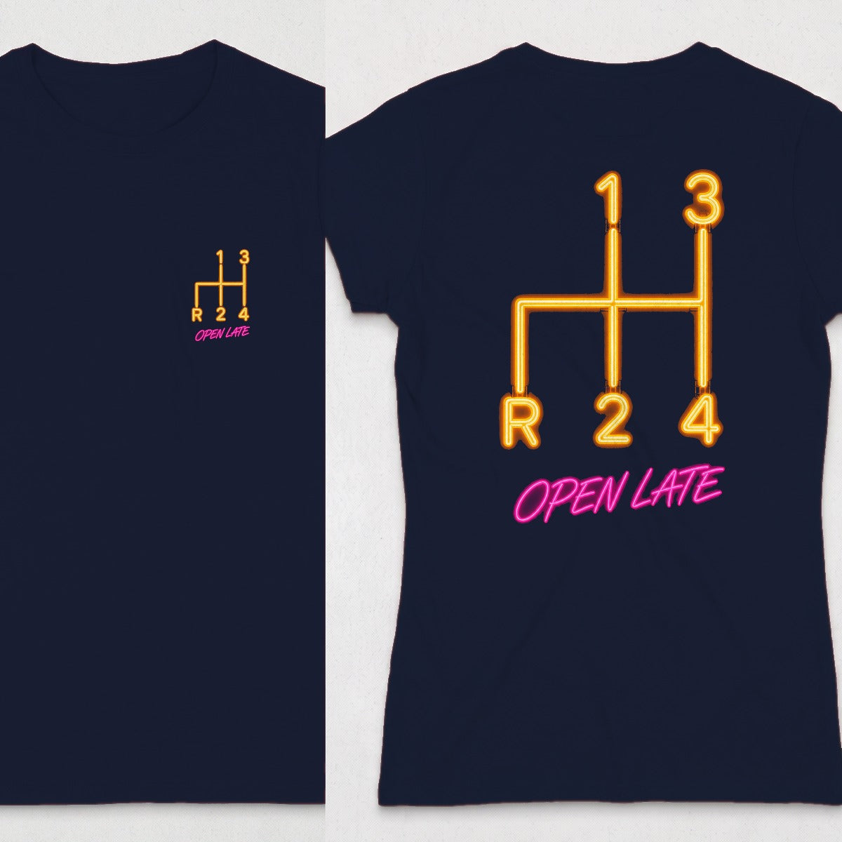 Navy | Front & Back
