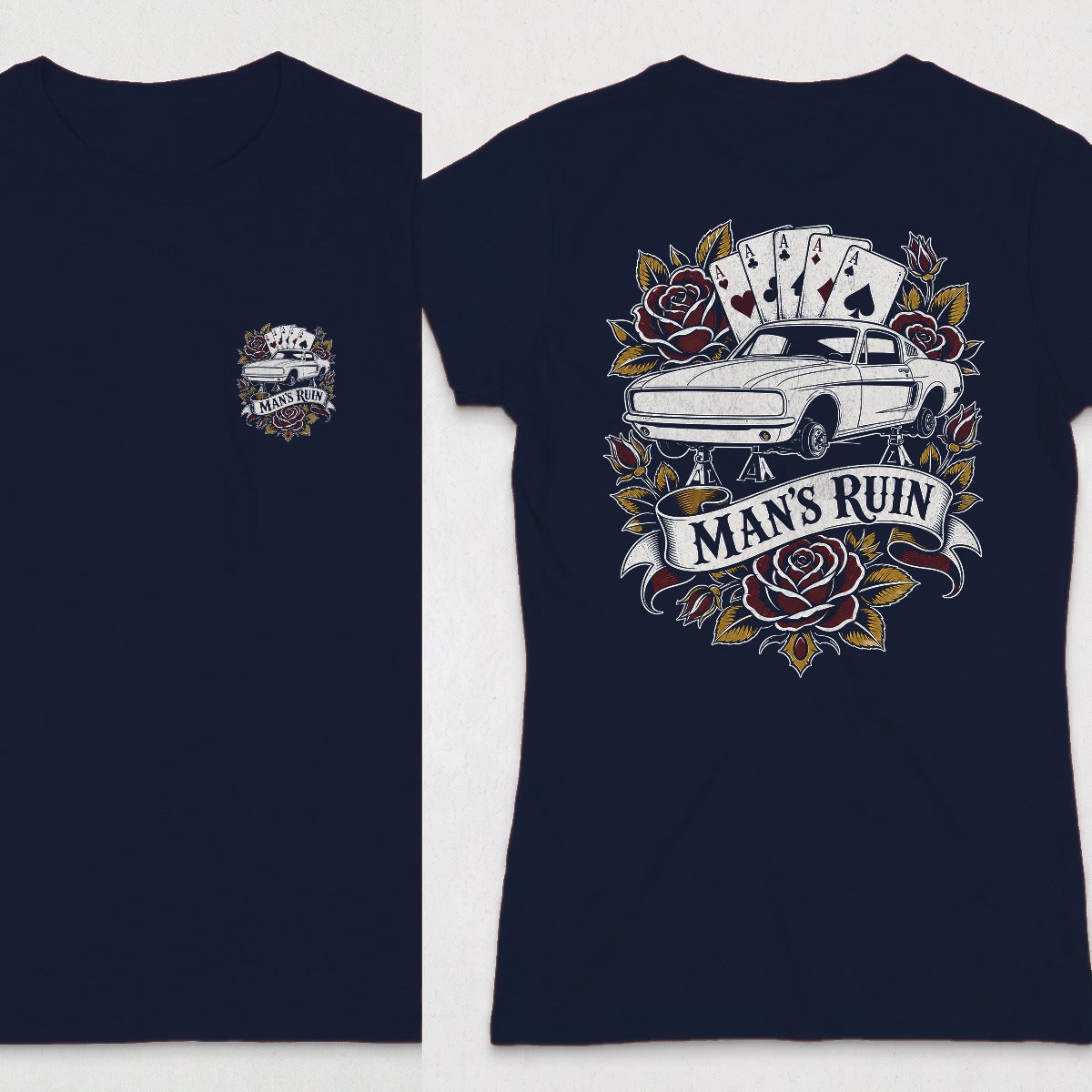 Navy | Front & Back