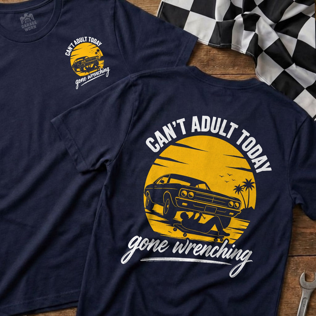 Navy | Front & Back
