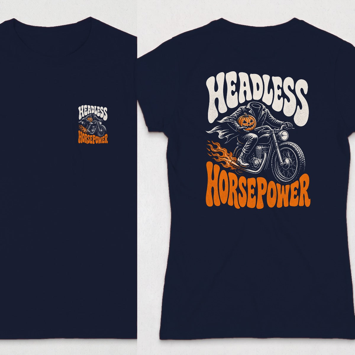 Navy | Front & Back