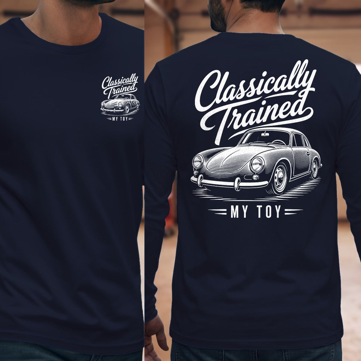 Navy | Front & Back