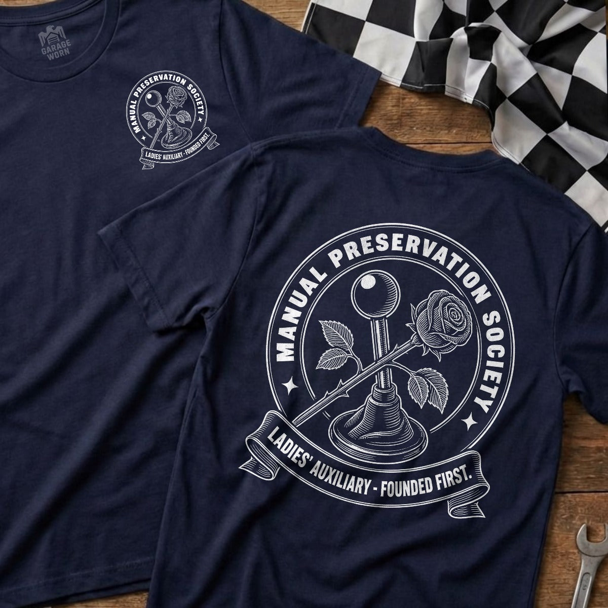 Navy | Front & Back