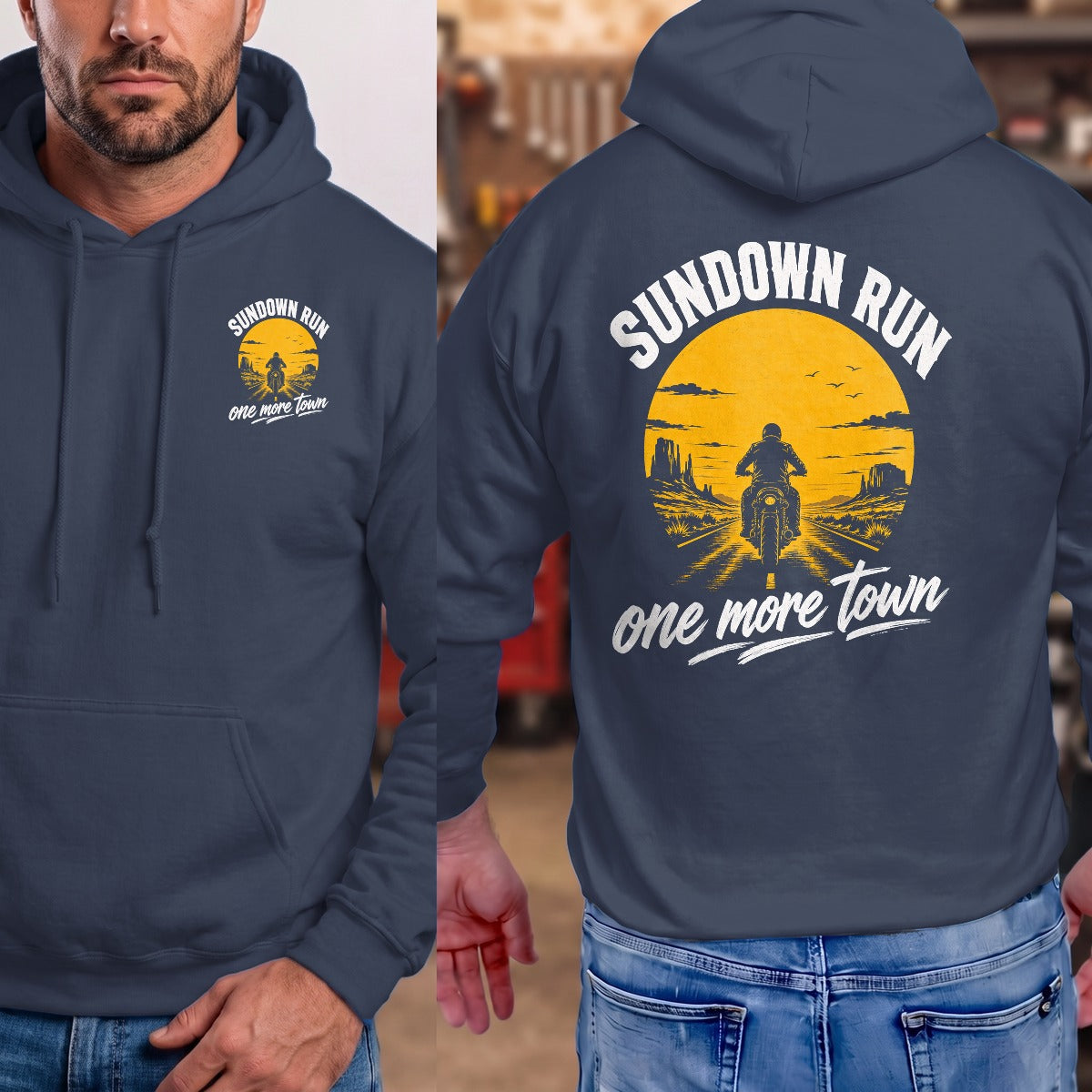 Navy | Front & Back