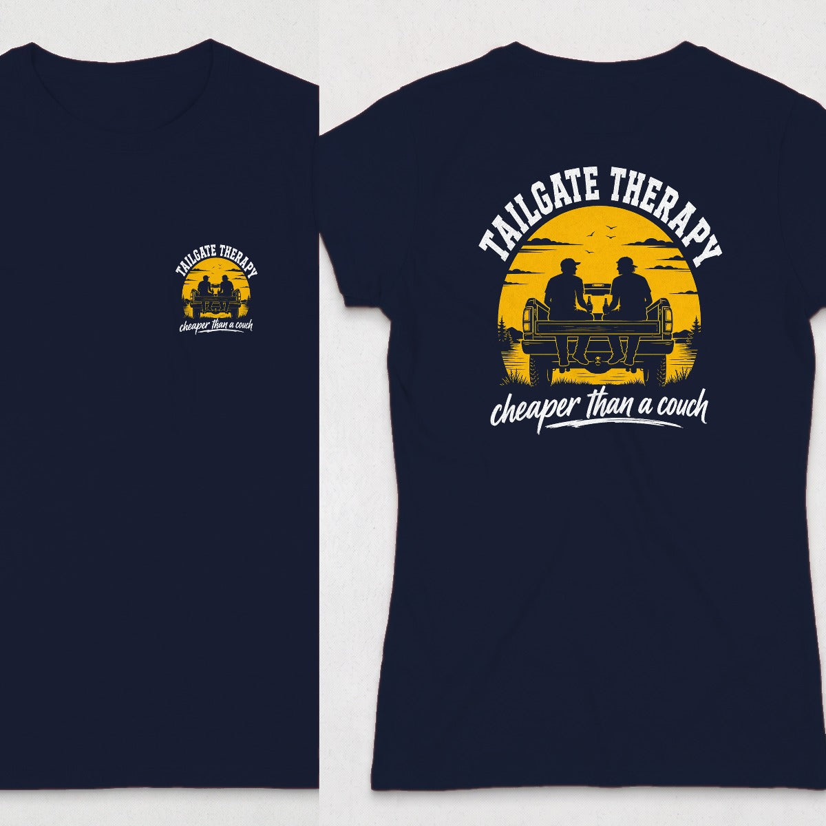 Navy | Front & Back