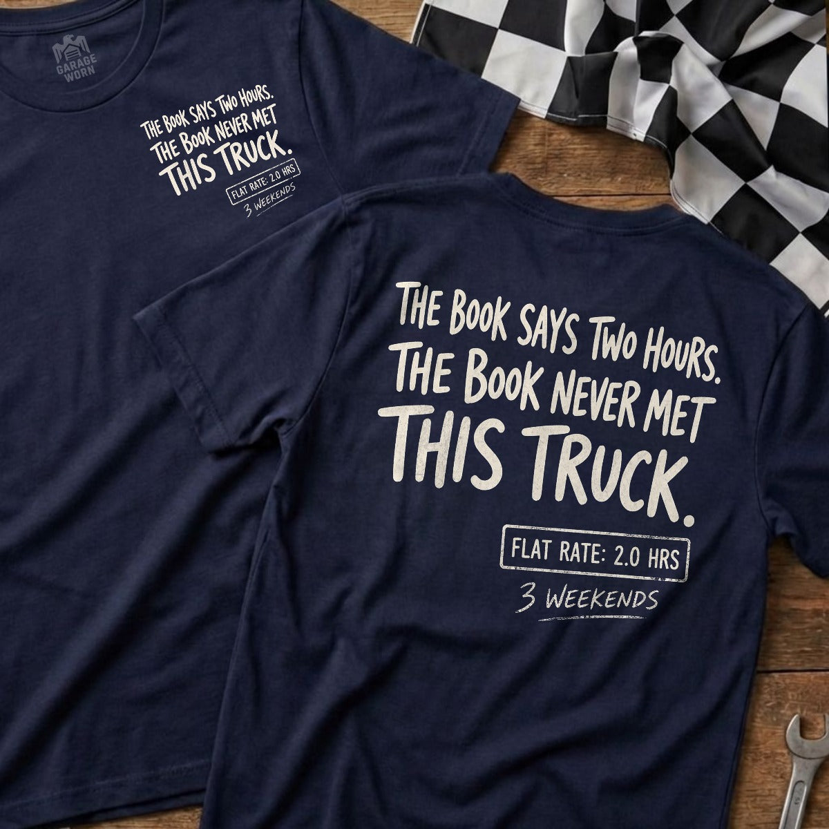 Navy | Front & Back