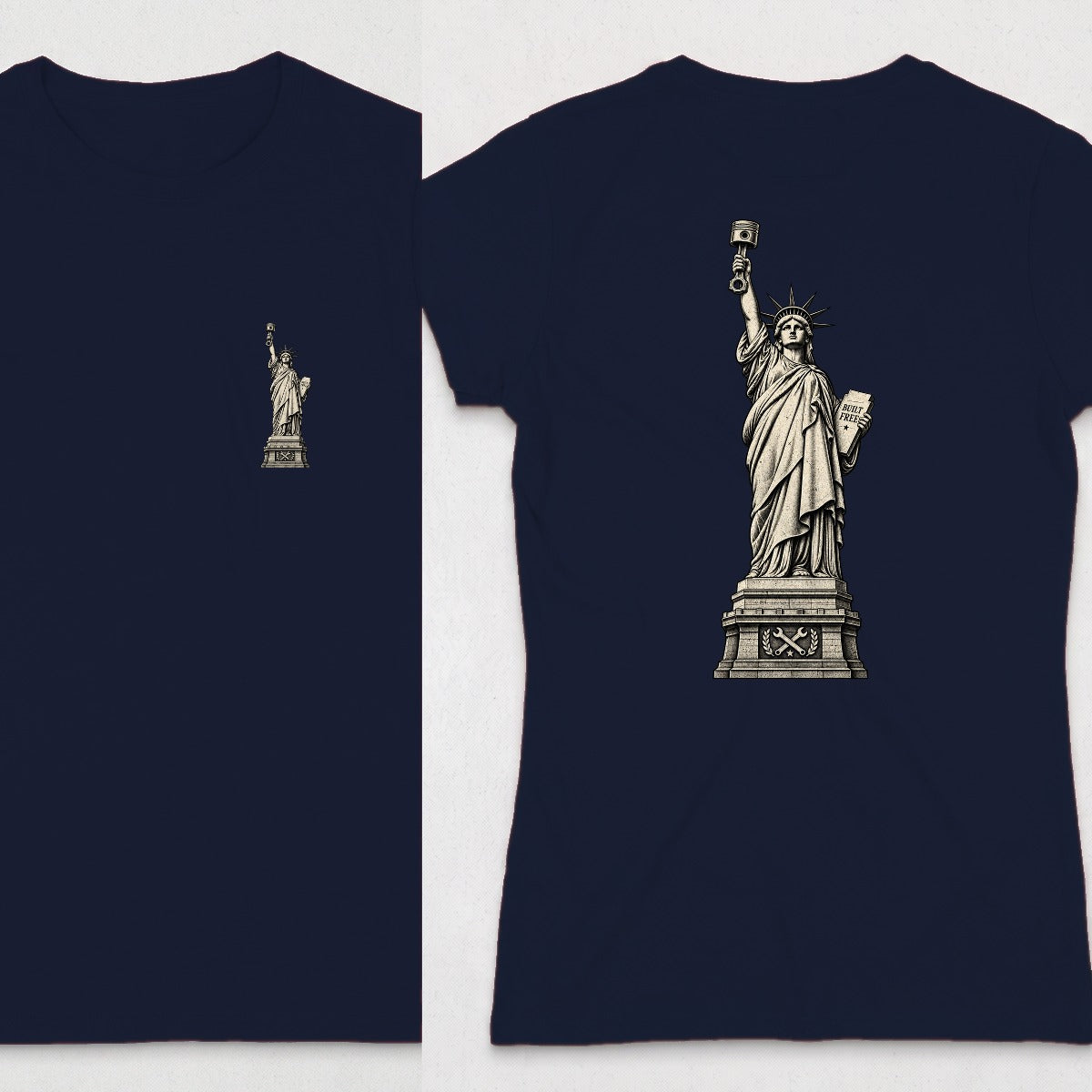 Navy | Front & Back