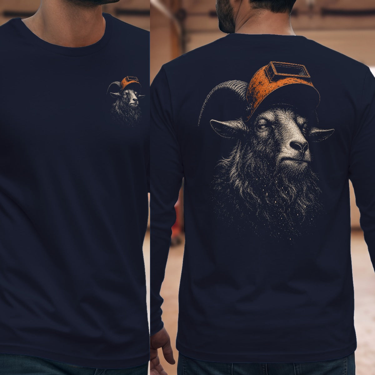 Navy | Front & Back