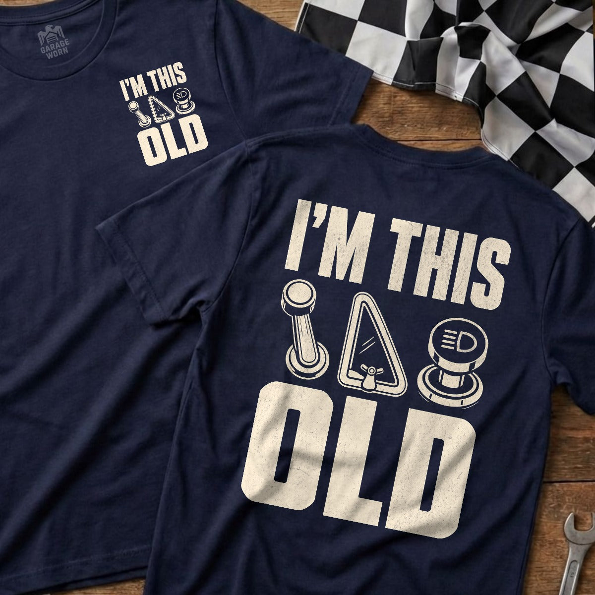 Navy | Front & Back