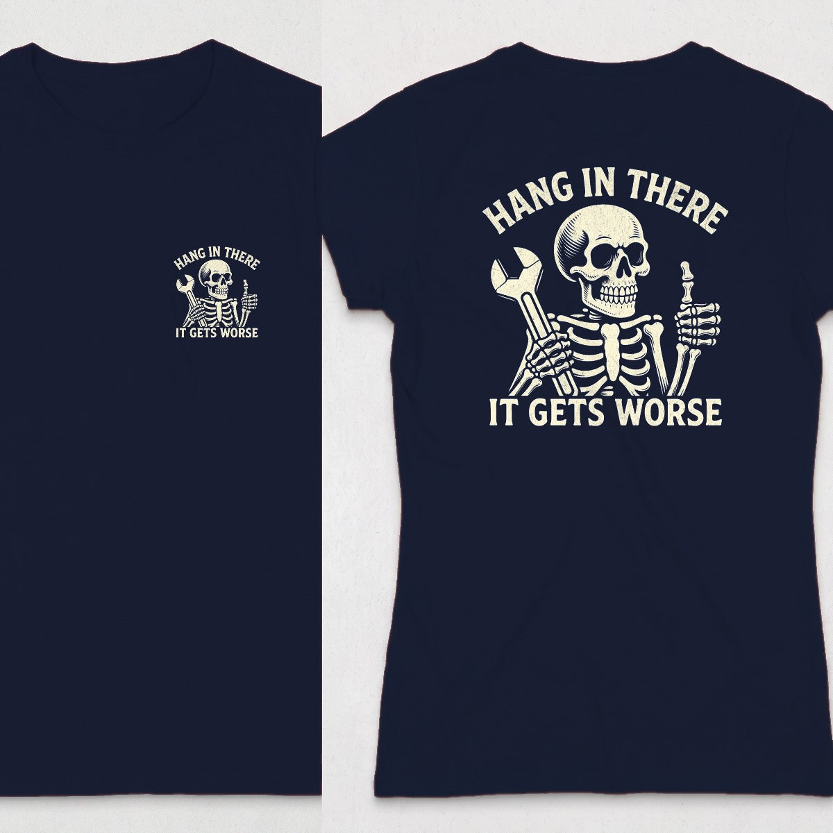 Navy | Front & Back