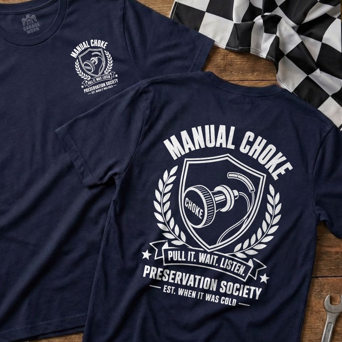 Navy | Front & Back