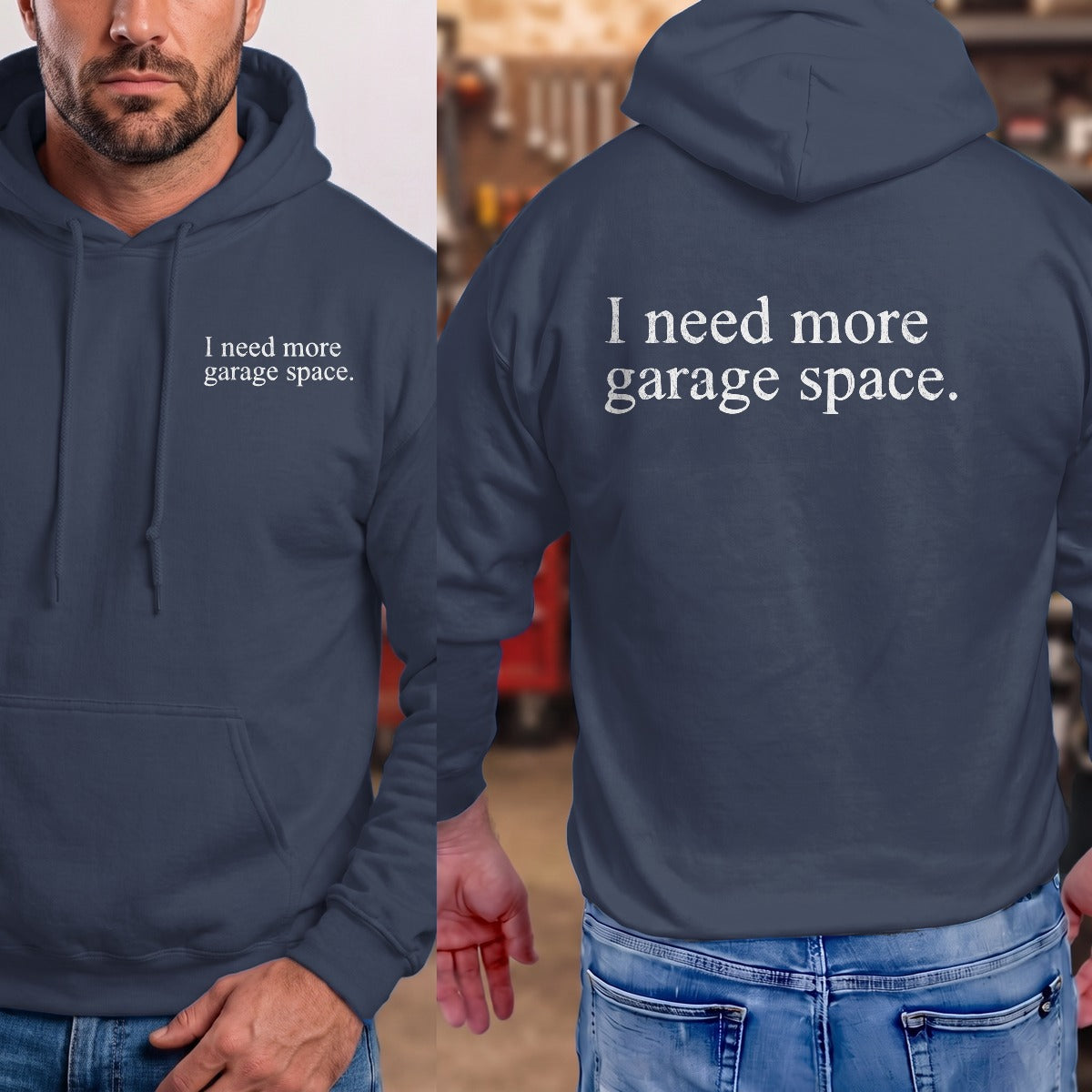 Navy | Front & Back