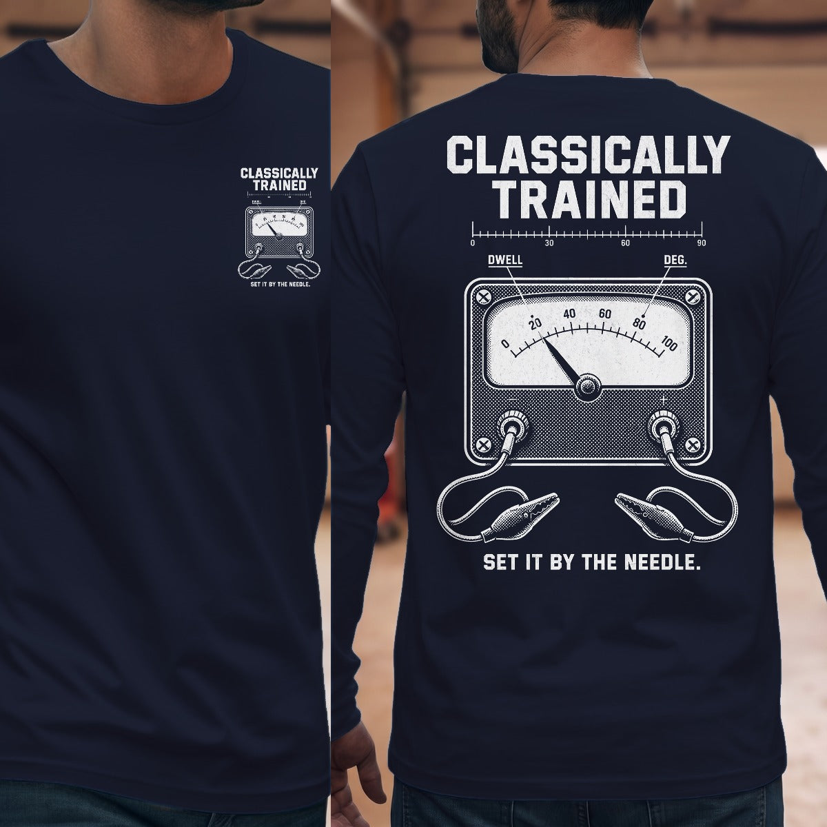 Navy | Front & Back