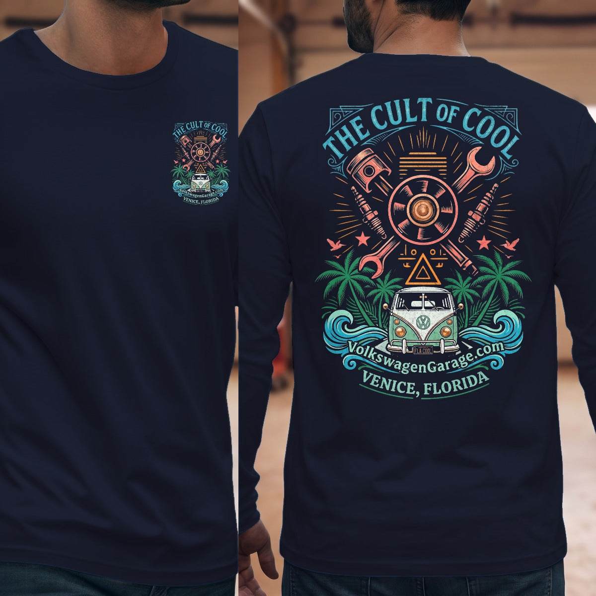 Navy | Front & Back