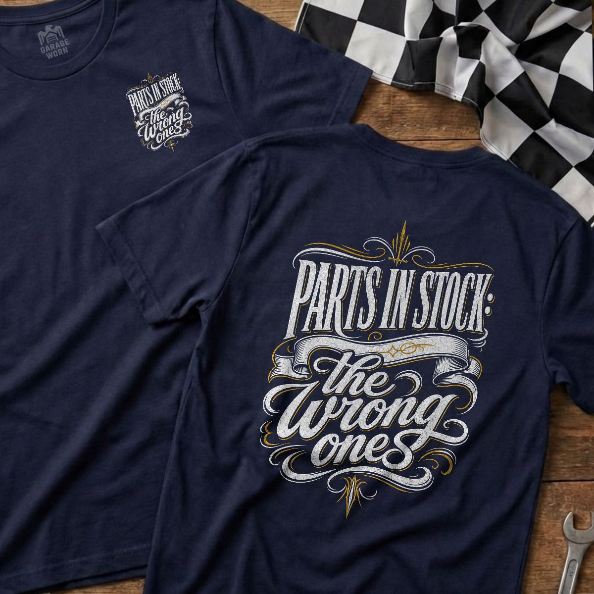 Navy | Front & Back