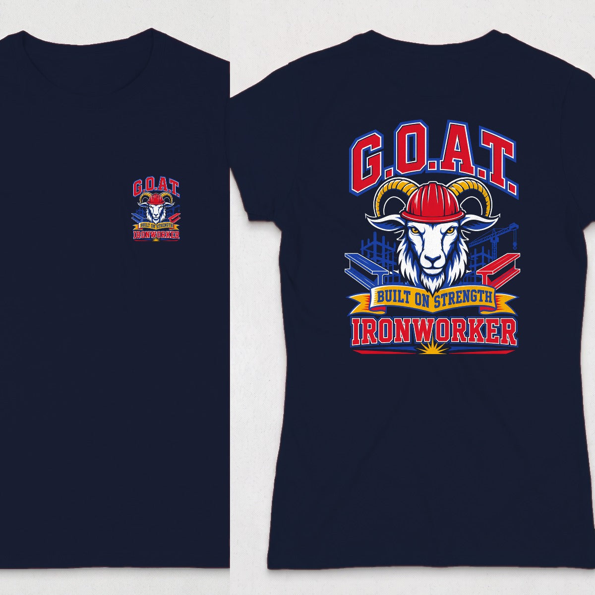 Navy | Front & Back