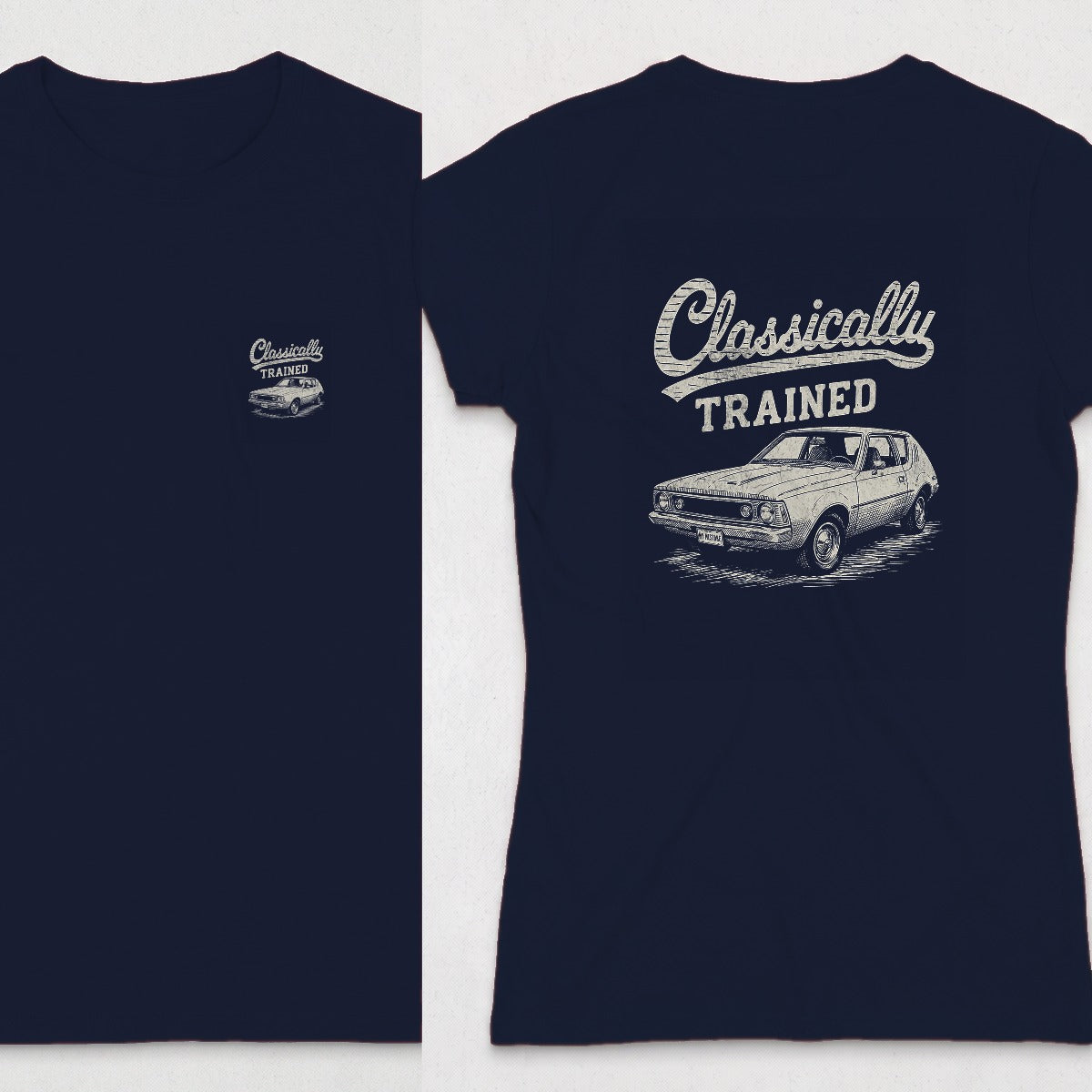 Navy | Front & Back