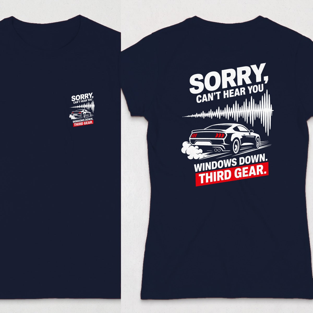 Navy | Front & Back