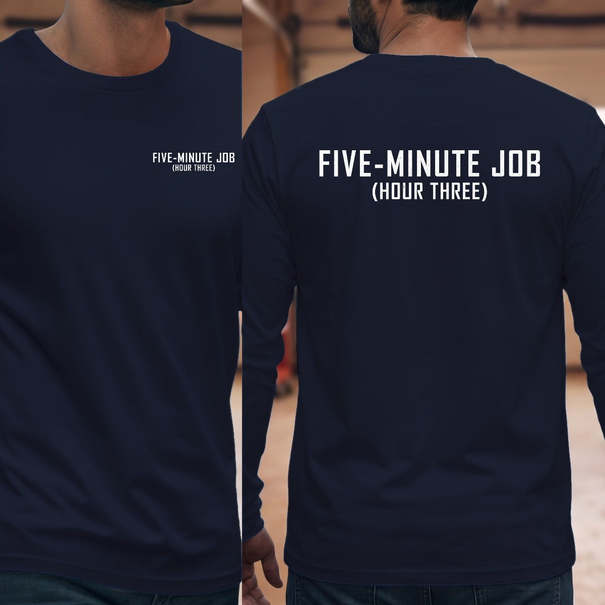 Navy | Front & Back