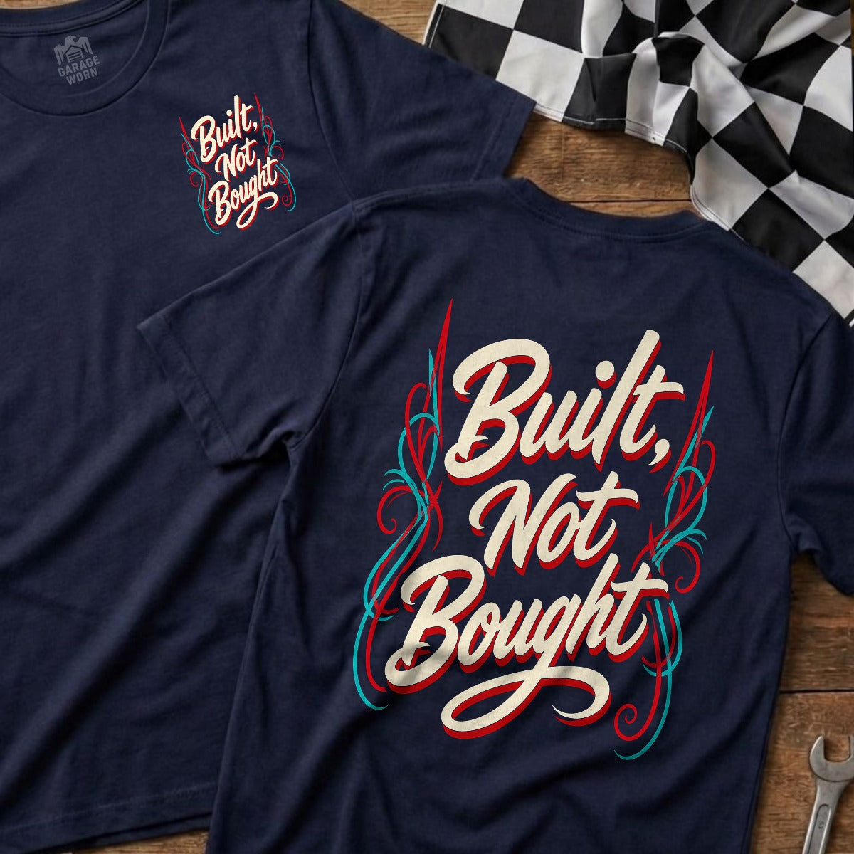 Navy | Front & Back
