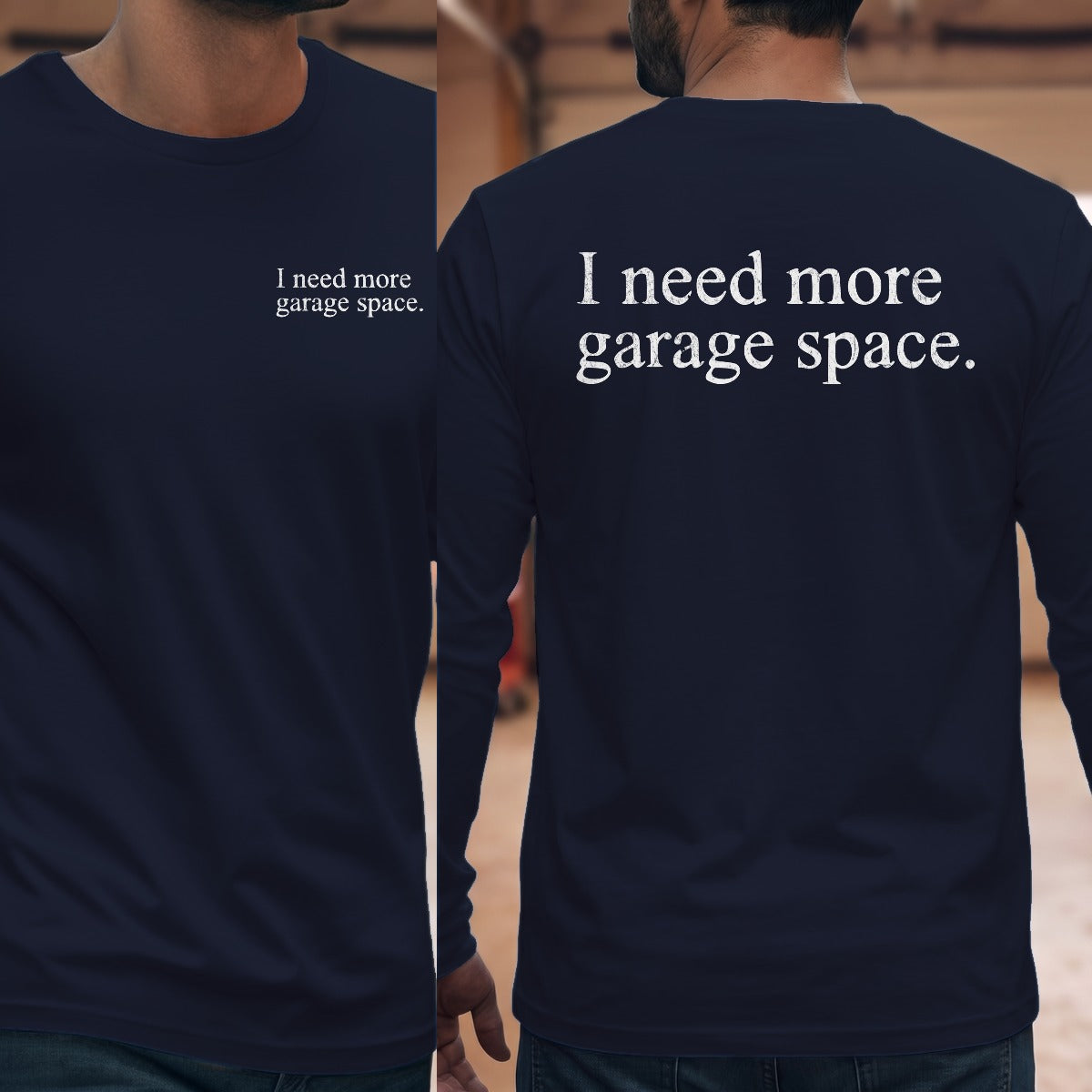 Navy | Front & Back