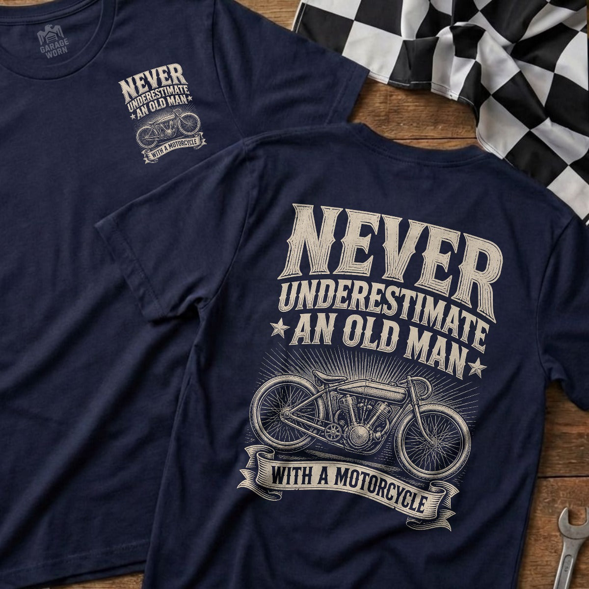 Navy | Front & Back