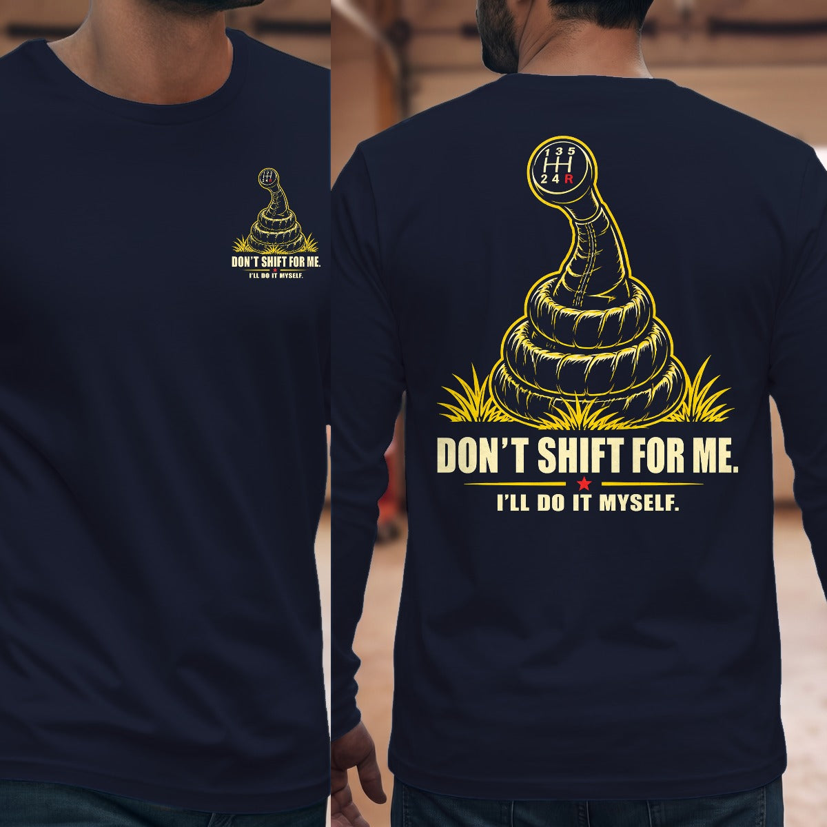 Navy | Front & Back