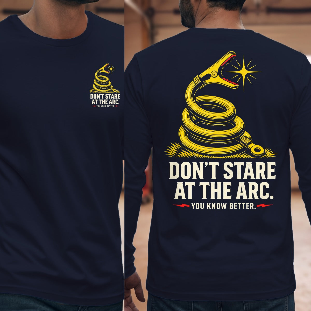 Navy | Front & Back