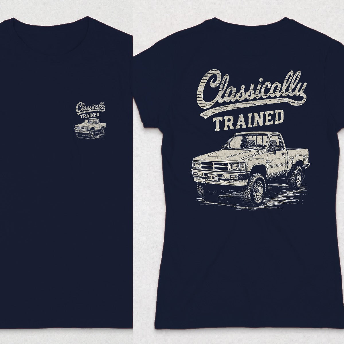 Navy | Front & Back