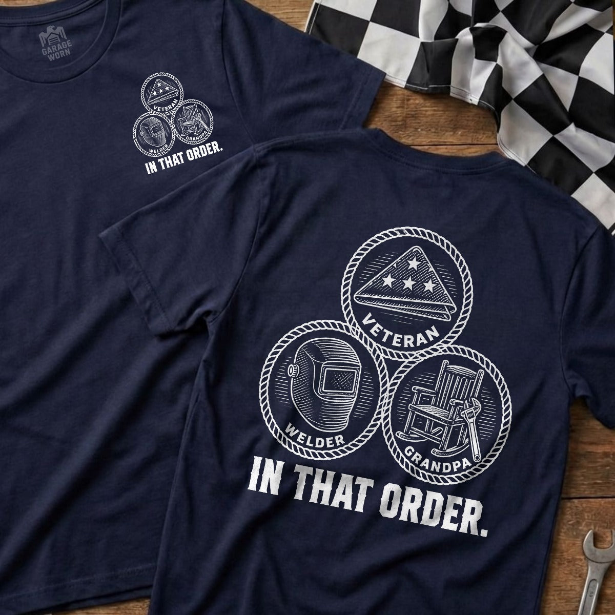 Navy | Front & Back